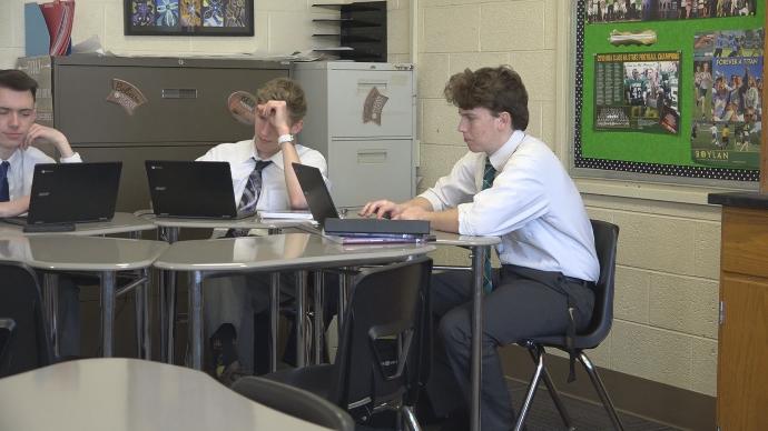 Boylan Catholic High School tests out 'virtual days' during closures